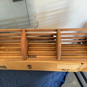 COPY - Home interiors corner shelf. New in box.  Never used.